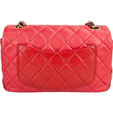 Chanel Quilted Lambskin Single Flap Crossbody Bag