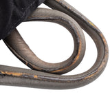 Prada Grey Leather Vitello Handbag