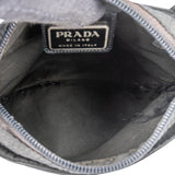 Prada Black Nylon Triangle Crossbody Side Bag
