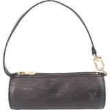 Louis Vuitton Noir Epi Leather Soufflot Handbag