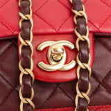 Chanel Quilted Lambskin Single Flap Crossbody Bag
