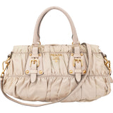 Prada Quilted Nylon City Handbag
