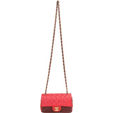 Chanel Quilted Lambskin Single Flap Crossbody Bag