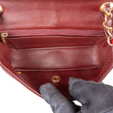 Chanel Quilted Lambskin Single Flap Crossbody Bag