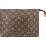Louis Vuitton Canvas Monogram Poche Toilette 25 Clutch