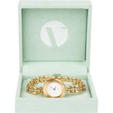 Gucci Gold Tone Bezel Women Watch