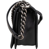 Chanel Quilted Lambskin Boy Single Flap Crossbody Bag