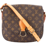 Louis Vuitton Canvas Monogram Saint Cloud GM Crossbody Bag