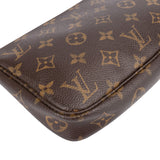 Louis Vuitton Canvas Monogram Pochette Accessoire Handbag