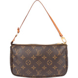 Louis Vuitton Canvas Monogram Pochette Accessoire Handbag