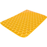 Goyard Yellow Goyardine Senat MM Clutch