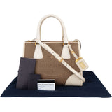 Prada Jacquard Monogram Handbag