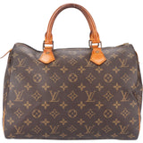 Louis Vuitton Canvas Monogram Speedy 30 Handbag