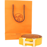 Hermès Reversible Epsom Leather Belt (65)