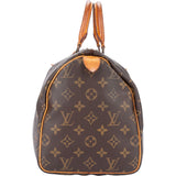 Louis Vuitton Canvas Monogram Speedy 30 Handbag