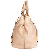 Miu Miu Cammeo Leather City Handbag