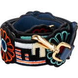 Fendi Multicolor Flower Bags Strap