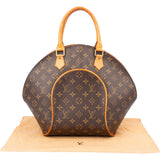 Louis Vuitton Canvas Monogram Ellipse MM Handbag