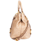 Miu Miu Cammeo Leather City Handbag