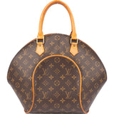 Louis Vuitton Canvas Monogram Ellipse MM Handbag