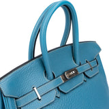 Hermès Blue Jean Togo Leather Birkin 35 Handbag