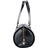 Louis Vuitton Noir Epi Leaher Soufflot Handbag