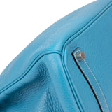 Hermès Blue Jean Togo Leather Birkin 35 Handbag