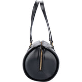 Louis Vuitton Noir Epi Leaher Soufflot Handbag