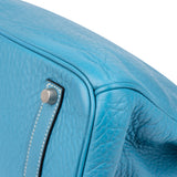Hermès Blue Jean Togo Leather Birkin 35 Handbag