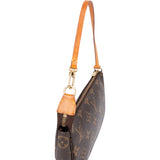 Louis Vuitton Canvas Monogram Pochette Accessoire Handbag