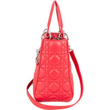 Christian Dior Quilted Leather Lady Dior Handbag
