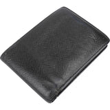 Louis Vuitton Black Taiga Leather Bifold Wallet