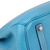 Hermès Blue Jean Togo Leather Birkin 35 Handbag