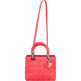 Christian Dior Quilted Leather Lady Dior Handbag