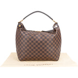 Louis Vuitton Damier Ebene Monogram Duomo Hobo Bag