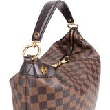 Louis Vuitton Damier Ebene Monogram Duomo Hobo Bag