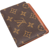 Louis Vuitton Canvas Monogram Cardholder