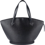 Louis Vuitton Noir Epi Leather Saint Jacques PM Handbag