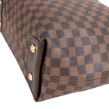 Louis Vuitton Damier Ebene Monogram Duomo Hobo Bag