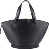 Louis Vuitton Noir Epi Leather Saint Jacques PM Handbag