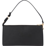 Louis Vuitton Noir Epi Leather Pochette Accessoire Handbag