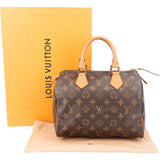 Louis Vuitton Canvas Monogram Speedy 25 Handbag