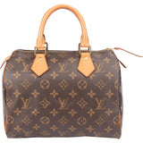 Louis Vuitton Canvas Monogram Speedy 25 Handbag