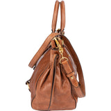 Miu Miu Brown Leather City Handbag