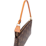 Louis Vuitton Canvas Monogram Pochette Accessoire Handbag