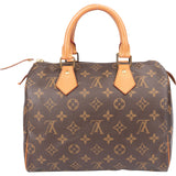 Louis Vuitton Canvas Monogram Speedy 25 Handbag