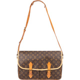 Louis Vuitton Cavas Monogram Gibeciere Crossbody Bag