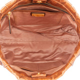 Miu Miu Brown Leather City Handbag