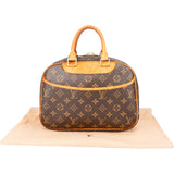 Louis Vuitton Canvas Monogram Trouville Handbag