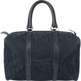 Christian Dior Satin Trotter Monogram Boston 30 Handbag - vintageandkickz